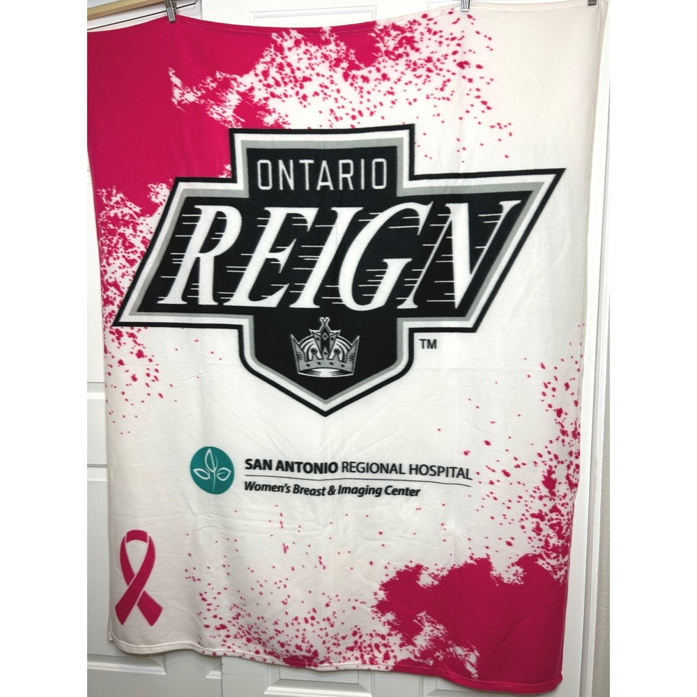 Ontario Reign AHL Game‎ Giveaway Fleece Blanket